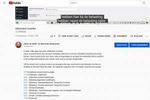 instructie video